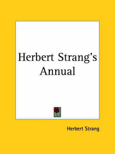 Herbert Strang's Annual