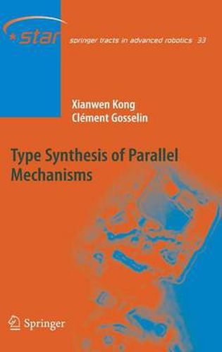 Cover image for Type Synthesis of Parallel Mechanisms