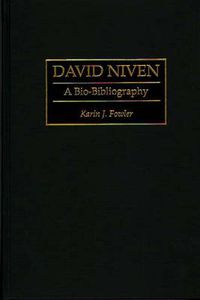 Cover image for David Niven: A Bio-Bibliography