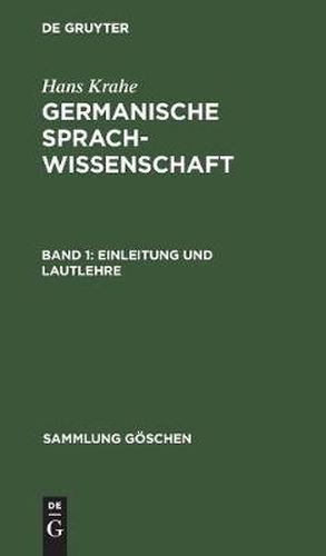 Cover image for Einleitung und Lautlehre