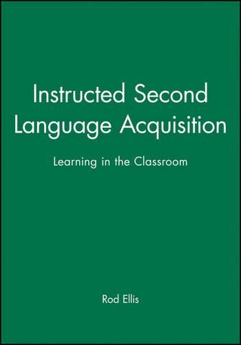 Cover image for Instructed Second Language Acquisition