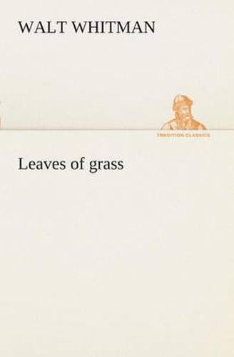 Cover image for Leaves of grass