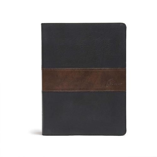 CSB Spurgeon Study Bible, Black/Brown LeatherTouch (R)