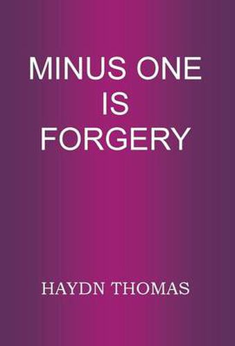 Cover image for Minus One is Forgery
