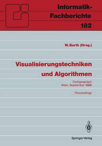 Cover image for Visualisierungstechniken Und Algorithmen