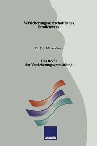 Cover image for Das Recht Der Versicherungsvermittlung