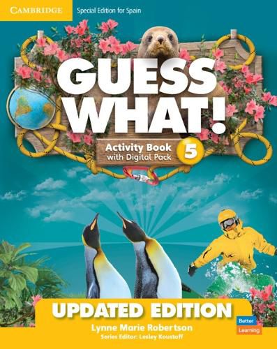 Cover image for Guess What! Level 5 Activity Book with Digital Pack and Home Booklet Special Edition for Spain Updated