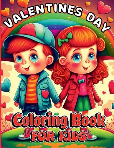 Cover image for Valentines Day Coloring Book for kids