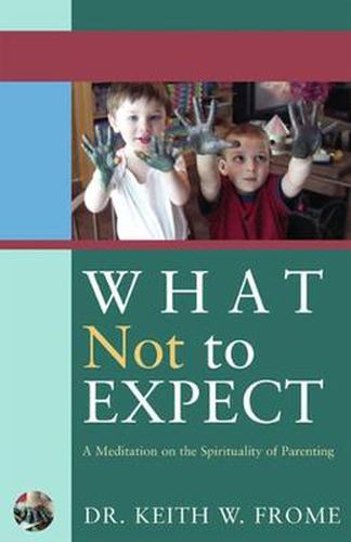 Cover image for What Not to Expect: A Meditation on the Spirituality of Parenting