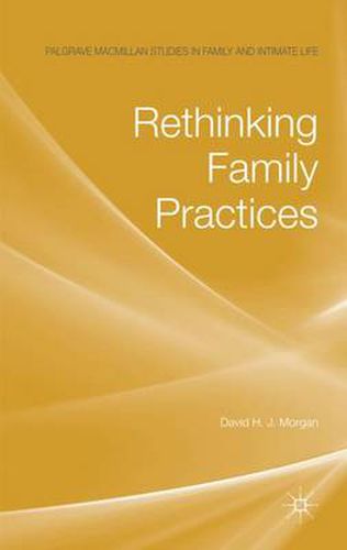 Cover image for Rethinking Family Practices