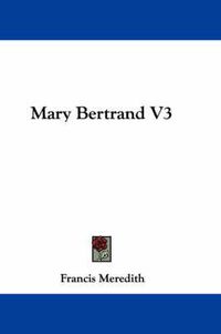 Cover image for Mary Bertrand V3