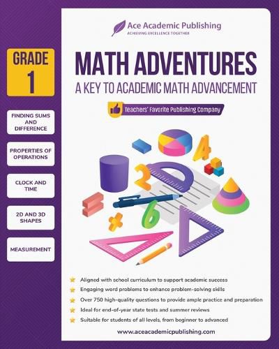 Cover image for Math Adventures - Grade 1