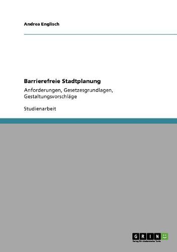 Cover image for Barrierefreie Stadtplanung