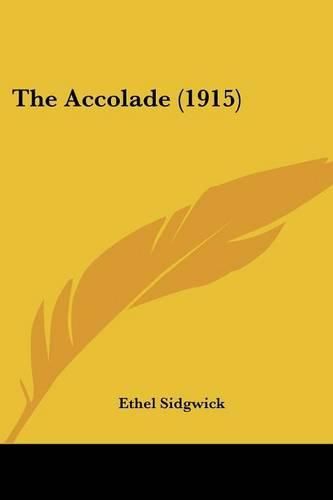 Cover image for The Accolade (1915)