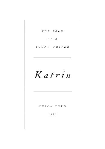 Cover image for Katrin: The Tale of a Young Writer