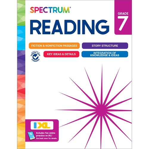 Cover image for Spectrum Reading Workbook, Grade 7