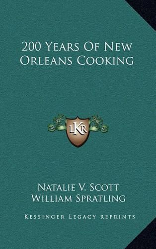 Cover image for 200 Years of New Orleans Cooking