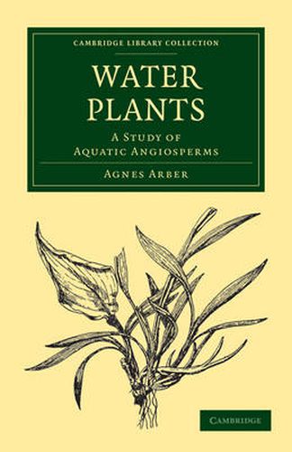 Cover image for Water Plants: A Study of Aquatic Angiosperms