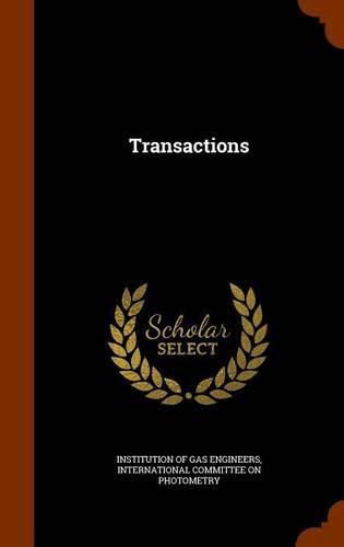 Cover image for Transactions