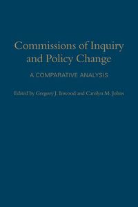 Cover image for Commissions of Inquiry and Policy Change: A Comparative Analysis