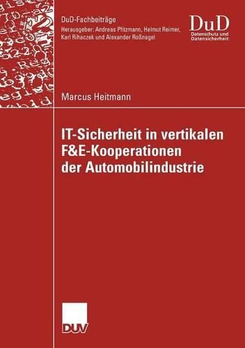 Cover image for IT-Sicherheit in vertikalen F&E-Kooperationen der Automobilindustrie