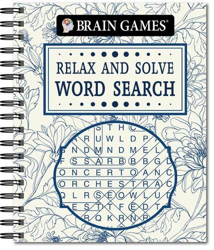 Cover image for Brain Games - Relax and Solve: Word Search (Toile)