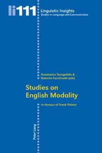 Cover image for Studies on English Modality: In Honour of Frank Palmer