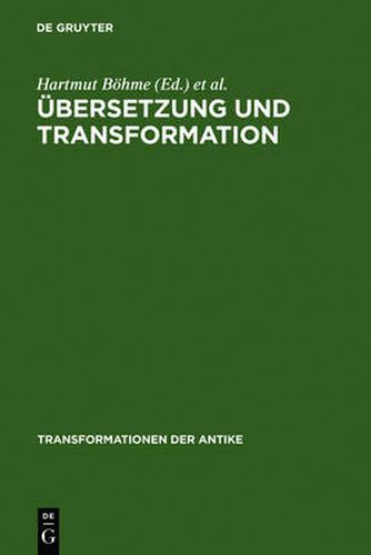 Cover image for UEbersetzung und Transformation