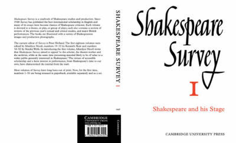 Cover image for Shakespeare Survey Paperback Set