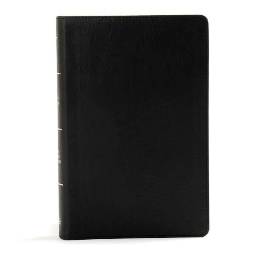 Cover image for KJV Large Print Personal Size Reference Bible, Black Leathertouch Indexed