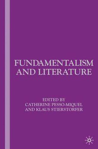 Cover image for Fundamentalism and Literature