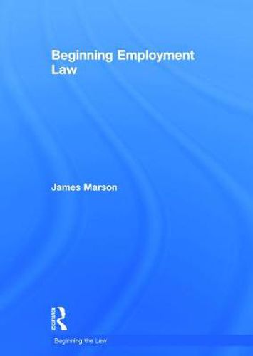 Cover image for Beginning Employment Law