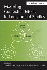 Cover image for Modeling Contextual Effects in Longitudinal Studies