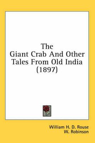 Cover image for The Giant Crab and Other Tales from Old India (1897)