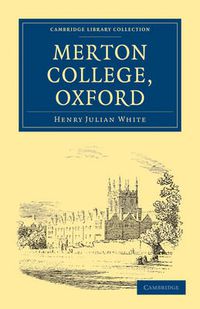 Cover image for Merton College, Oxford
