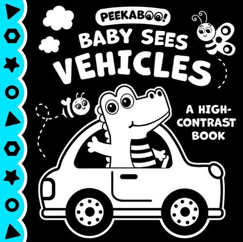 Cover image for Peekaboo! Baby Sees Vehicles (a High Contrast Book)