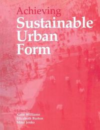 Cover image for Achieving Sustainable Urban Form
