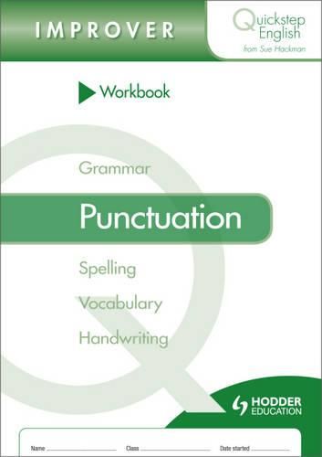 Cover image for Quickstep English Workbook Punctuation Improver Stage