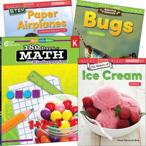 Cover image for Learn-at-Home: Explore Math Bundle Grade K: 4-Book Set