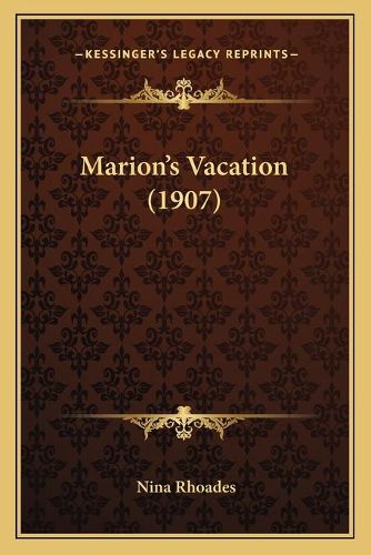 Cover image for Marionacentsa -A Centss Vacation (1907)