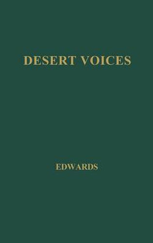 Cover image for Desert Voices