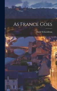 Cover image for As France Goes