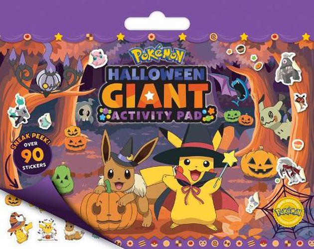 Cover image for Pokemon Halloween: Giant Activity Pad