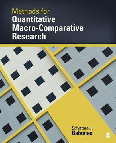 Cover image for Methods for Quantitative Macro-Comparative Research