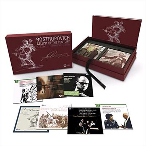 Cellist Of The Century Complete Warner Recordings 40cd/3dvd
