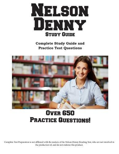 Cover image for Nelson Denny Study Guide: Complete Study Guide and Practice Test Questions