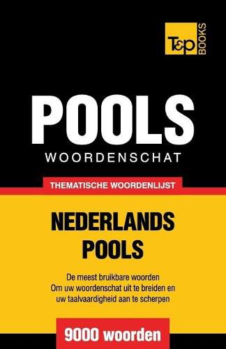 Cover image for Thematische woordenschat Nederlands-Pools - 9000 woorden