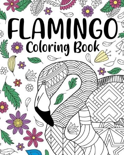 Cover image for Flamingo Coloring Book