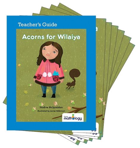 Cover image for Mathology Little Books - Number: Acorns for Wilaiya (6 Pack with Teacher's Guide)