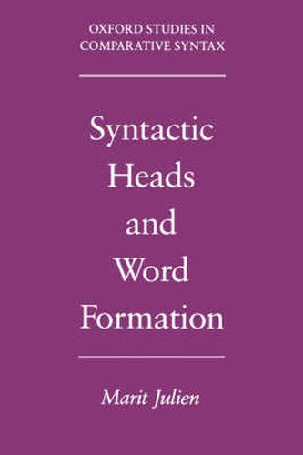 Cover image for Syntactic Heads and Word Formation